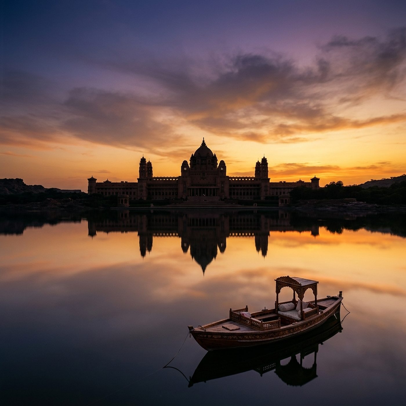 The Octopussy Way India — Udaipur lake-city imagery