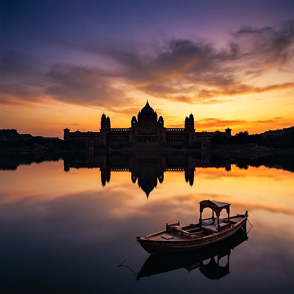 The Octopussy Way India — Udaipur lake-city imagery